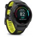 Смарт-часы Garmin Forerunner 265S 27.5мм 1.1" AMOLED корп.черный силикон рем.черный/желтый (010-02810-13)