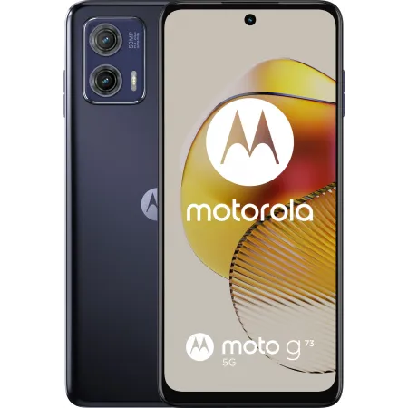 Смартфон Motorola XT2237-2 G73 5G 256Gb 8Gb синий моноблок 3G 4G 2Sim 6.5" 1080x2400 Android 13 50Mpix 802.11 a/b/g/n/ac NFC GPS GSM900/1800 GSM1900 TouchSc Protect microSD max1024Gb