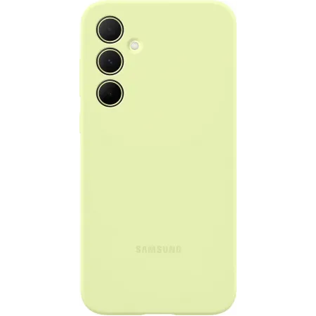 Чехол (клип-кейс) Samsung для Samsung Galaxy A35 Silicone Case A35 лайм (EF-PA356TMEGRU)