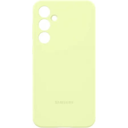 Чехол (клип-кейс) Samsung для Samsung Galaxy A55 Silicone Case A55 лайм (EF-PA556TMEGRU)