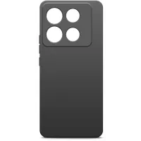 Чехол (клип-кейс) BoraSCO для Infinix Note 40 Silicone Case черный (73182)