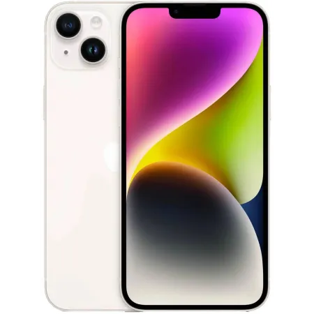 Смартфон Apple A2886 iPhone 14 Plus 128Gb 6Gb сияющая звезда моноблок 3G 4G 1Sim 6.7" 1284x2778 iOS 16 12Mpix 802.11 a/b/g/n/ac/ax NFC GPS GSM900/1800 GSM1900 TouchSc Protect