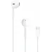 Гарнитура вкладыши Apple EarPods A3046 1.1м белый проводные в ушной раковине (MTJY3ZM/A)