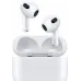 Гарнитура вкладыши Apple AirPods 3 A2565/A2564/A2897 Lightning белый беспроводные bluetooth в ушной раковине (MPNY3CH/A)