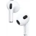 Гарнитура вкладыши Apple AirPods 3 A2565/A2564/A2897 Lightning белый беспроводные bluetooth в ушной раковине (MPNY3CH/A)