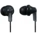 Наушники внутриканальные Panasonic RP-HJE119EEK 1.1м черный проводные в ушной раковине