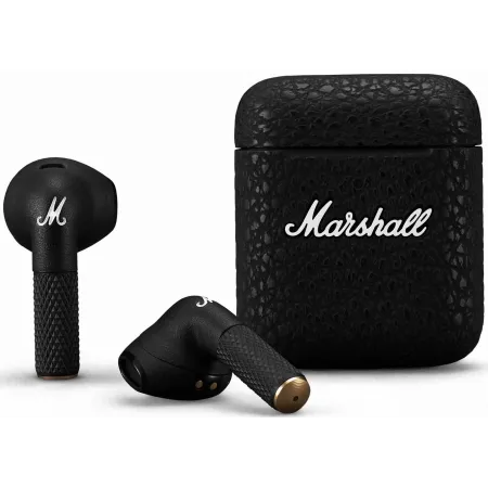 Гарнитура вкладыши Marshall Minor III черный беспроводные bluetooth в ушной раковине (1005983)