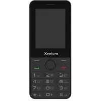 Мобильный телефон XENIUM X240 черный моноблок 2Sim 2.4" 240x320 Nucleus 0.3Mpix GSM900/1800 MP3 FM microSD max32Gb