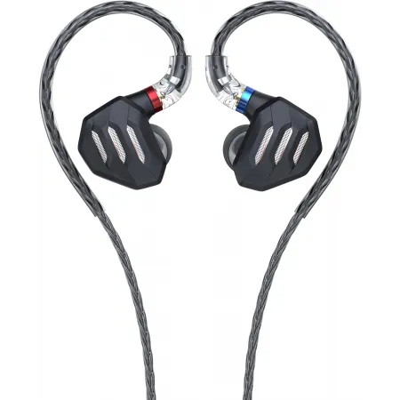 Наушники внутриканальные Fiio FH7s 1.2м черный проводные в ушной раковине