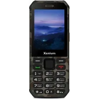 Мобильный телефон XENIUM X300 зеленый моноблок 2Sim 2.8" 240x320 Nucleus 0.3Mpix GSM900/1800 MP3 FM microSD max32Gb