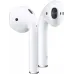 Гарнитура вкладыши Apple AirPods 2 A2032,A2031,A1602 белый беспроводные bluetooth в ушной раковине (MV7N2CH/A)