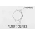 Смарт-часы Garmin Venu 3 35.4мм 1.4" AMOLED корп.серый/серебристый рем.белый (010-02784-00)