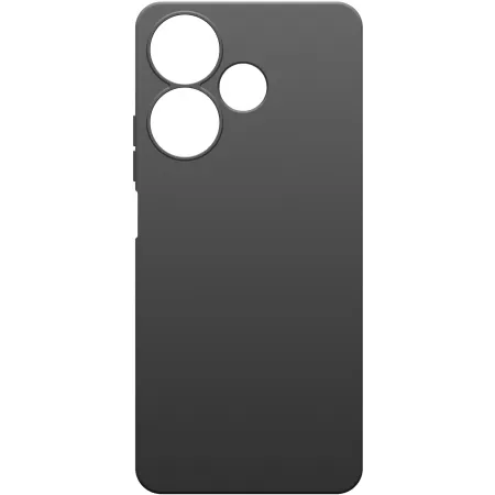 Чехол (клип-кейс) BoraSCO для Xiaomi Redmi 13 Silicone Case черный (73408)