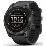 Смарт-часы Garmin Epix Pro gen.2 51мм 1.4" AMOLED корп.серый рем.черный (010-02804-21)