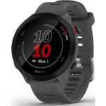 Смарт-часы Garmin Forerunner 55 42мм 1.04" LCD корп.серый рем.серый разм.брасл.:127-220мм (010-02562-13)