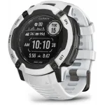 Смарт-часы Garmin Instinct 2X Solar 50мм 1" MIP корп.белый/черный рем.белый (010-02805-04)