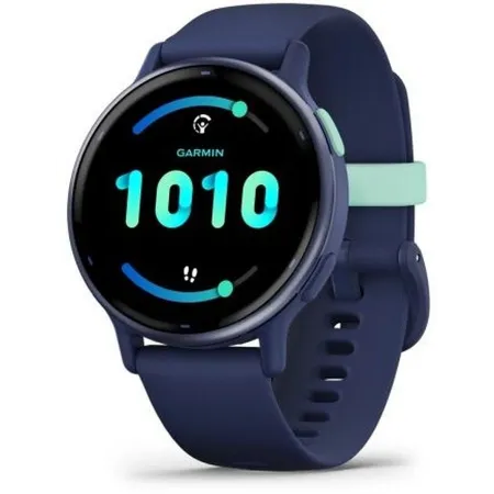 Смарт-часы Garmin Vivoactive 5 30.4мм 1.2" AMOLED корп.синий рем.синий разм.брасл.:125-190мм (010-02862-12)