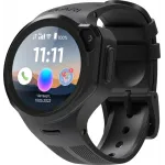 Смарт-часы Elari 4GR M 1.3" IPS корп.черный рем.черный (KP-4GR-M-BLK)