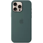 Чехол (клип-кейс) Apple для Apple iPhone 16 Pro Max Silicone Case with MagSafe зеленый Lake Green (MA7V4ZM/A)