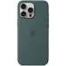 Чехол (клип-кейс) Apple для Apple iPhone 16 Pro Max Silicone Case with MagSafe зеленый Lake Green (MA7V4ZM/A)