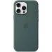 Чехол (клип-кейс) Apple для Apple iPhone 16 Pro Max Silicone Case with MagSafe зеленый Lake Green (MA7V4ZM/A)