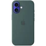 Чехол (клип-кейс) Apple для Apple iPhone 16 Silicone Case with MagSafe зеленый Lake Green (MYY83ZM/A)