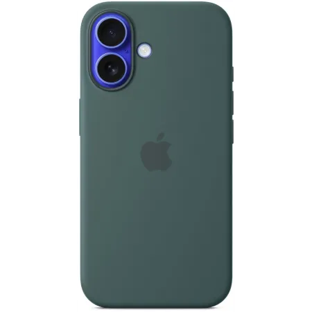 Чехол (клип-кейс) Apple для Apple iPhone 16 Silicone Case with MagSafe зеленый Lake Green (MYY83ZM/A)