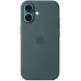 Чехол (клип-кейс) Apple для Apple iPhone 16 Silicone Case with MagSafe зеленый Lake Green (MYY83ZM/A)