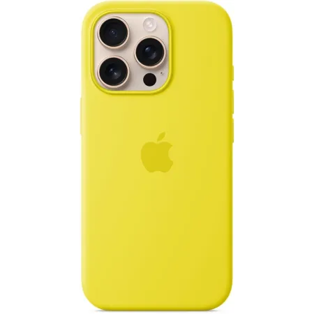 Чехол (клип-кейс) Apple для Apple iPhone 16 Pro Silicone Case with MagSafe желтый Star Fruit (MYYQ3ZM/A)