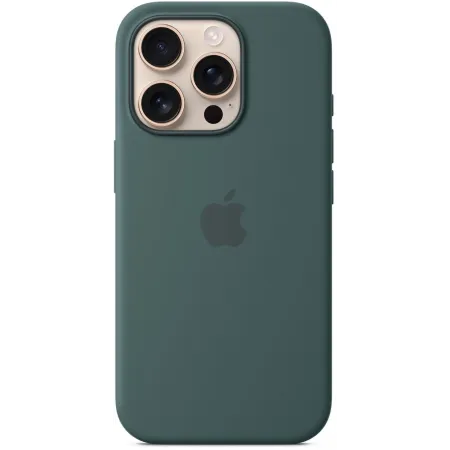 Чехол (клип-кейс) Apple для Apple iPhone 16 Pro Silicone Case A3315 with MagSafe зеленый Lake Green (MYYR3ZM/A)