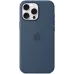 Чехол (клип-кейс) Apple для Apple iPhone 16 Pro Max Silicone Case with MagSafe синий Denim (MYYU3ZM/A)