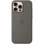 Чехол (клип-кейс) Apple для Apple iPhone 16 Pro Max Silicone Case with MagSafe серый Stone Gray (MYYV3ZM/A)