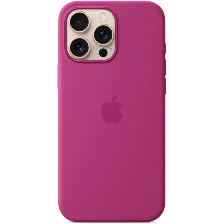 Чехол (клип-кейс) Apple для Apple iPhone 16 Pro Max Silicone Case with MagSafe фуксия (MYYX3ZM/A)