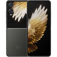 Смартфон Tecno AE11 Phantom V Flip2 5G 256Gb 8Gb серый раскладной 3G 4G 2Sim 6.9" 1080x2640 Android 14 50Mpix 802.11 a/b/g/n/ac/ax NFC GPS GSM900/1800 TouchSc Protect FM