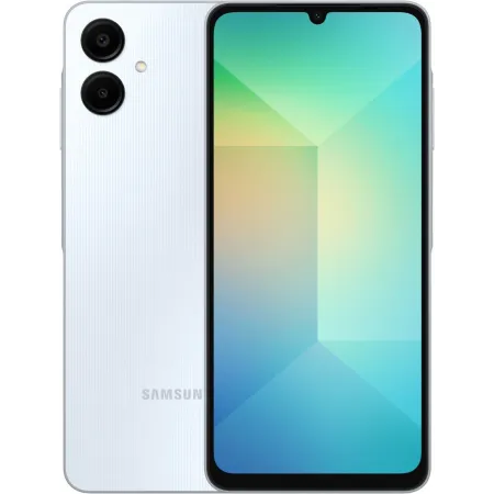 Смартфон Samsung SM-A065F Galaxy A06 64Gb 4Gb голубой моноблок 3G 4G 2Sim 6.7" 720x1600 Android 14 50Mpix 802.11 a/b/g/n/ac GPS GSM900/1800 GSM1900 TouchSc microSD max1024Gb