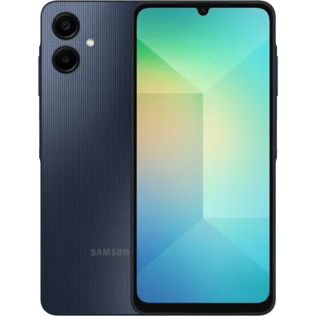 Смартфон Samsung SM-A065F Galaxy A06 64Gb 4Gb черный моноблок 3G 4G 2Sim 6.7" 720x1600 Android 14 50Mpix 802.11 a/b/g/n/ac GPS GSM900/1800 GSM1900 TouchSc microSD max1024Gb