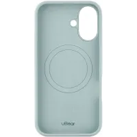 Чехол (клип-кейс) uBear для Apple iPhone 16 Touch with MagSafe мятный (CS404CM61TH-I24M)