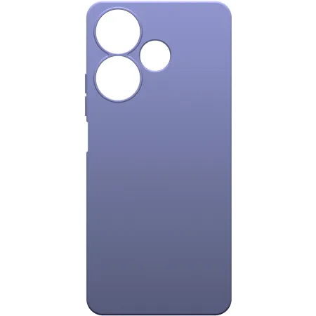Чехол (клип-кейс) BoraSCO для Xiaomi Poco M6 4G Silicone Case лавандовый (73630)
