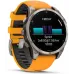 Смарт-часы Garmin Fenix 8 47мм 1.4" AMOLED корп.серый рем.оранжевый разм.брасл.:125-208мм (010-02904-11)