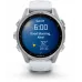 Смарт-часы Garmin Fenix 8 43мм 1.3" AMOLED корп.серебристый рем.белый разм.брасл.:108-182мм (010-02903-00)