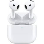 Гарнитура вкладыши Apple A3055,A3056,A3059 AirPods 4 ANC белый беспроводные bluetooth в ушной раковине (MXP93ZA/A)