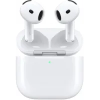 Гарнитура вкладыши Apple A3055,A3056,A3059 AirPods 4 ANC белый беспроводные bluetooth в ушной раковине (MXP93ZP/A)