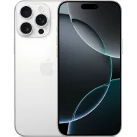 Смартфон Apple A3297 iPhone 16 Pro Max 512Gb белый титан моноблок 3G 4G 2Sim 6.9" 1320x2868 iOS 18 48Mpix 802.11 a/b/g/n/ac/ax/be NFC GPS Protect