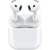 Гарнитура вкладыши Apple A3055,A3056,A3059 AirPods 4 ANC белый беспроводные bluetooth в ушной раковине (MXP93LL/A)