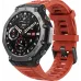 Смарт-часы Amazfit T-Rex 3 A2323 48.5мм 1.5" AMOLED корп.темно-серый рем.красный разм.брасл.:145-210мм
