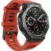 Смарт-часы Amazfit T-Rex 3 A2323 48.5мм 1.5" AMOLED корп.темно-серый рем.красный разм.брасл.:145-210мм