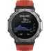 Смарт-часы Amazfit T-Rex 3 A2323 48.5мм 1.5" AMOLED корп.темно-серый рем.красный разм.брасл.:145-210мм
