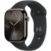 Смарт-часы Apple Watch Series 10 A2999 46мм 2.1" OLED корп.черный Sport Band рем.черный разм.брасл.:160-210мм (MWWQ3LW/A)