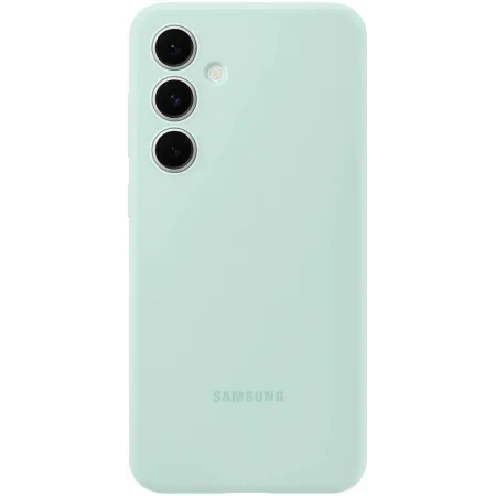 Чехол (клип-кейс) Samsung для Samsung Galaxy S24 FE Silicone Case Silicone Case S24FE мятный (EF-PS721CMEGRU)