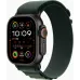 Смарт-часы Apple Watch Ultra 2 2024 A2986 49мм OLED корп.черный титан Alpine loop рем.темно-зеленый разм.брасл.:145-190мм (MX4R3LW/A)